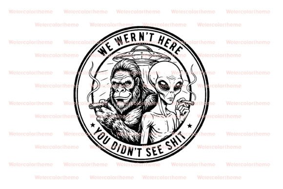 Bigfoot Alien SVG File Review