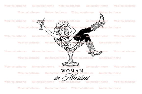Cowgirl Martini Glass SVG Cut File Review
