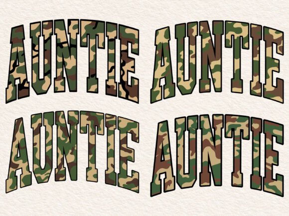 Retro Camo Auntie Design Review
