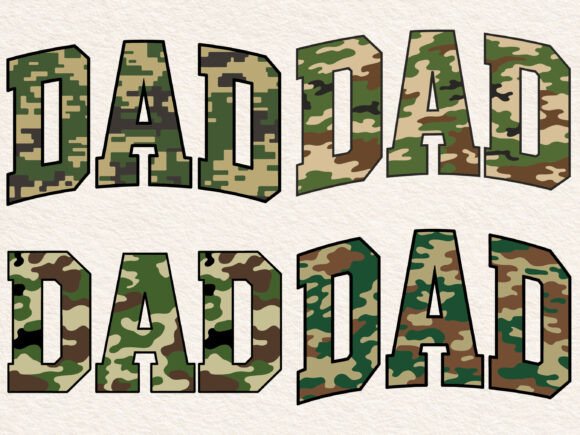 Retro Camo Dad Design Distressed SVG Png Review