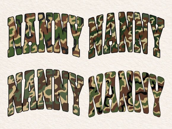 Retro Camo Nanny Design Mothers Day Svg Review
