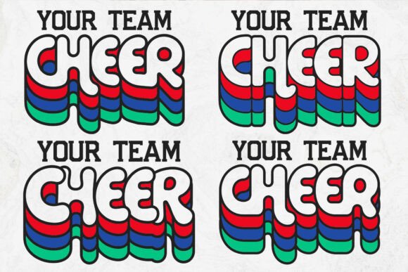 Retro Cheer Team Design Review