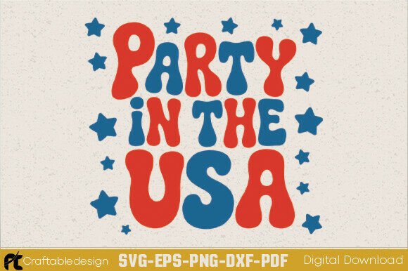 Retro Party in the USA SVG Review
