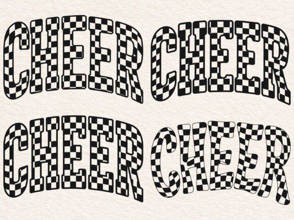Review: Retro Checkered Cheer Design Shirt Svg