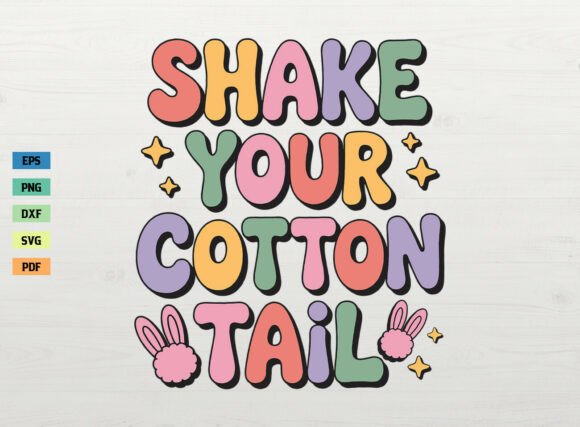 Review: Retro Shake Your Cotton Tail SVG PNG
