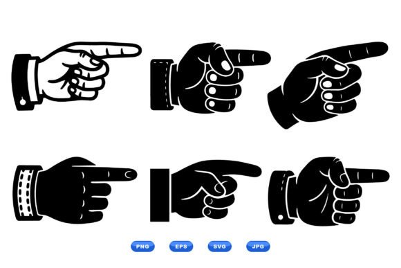 Vintage Pointing Hand Icons Review